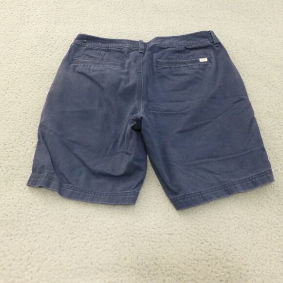 Abercrombie Fitch Shorts Mens 31 Blue Flat Front Preppy Pockets School Casual - Picture 2 of 9